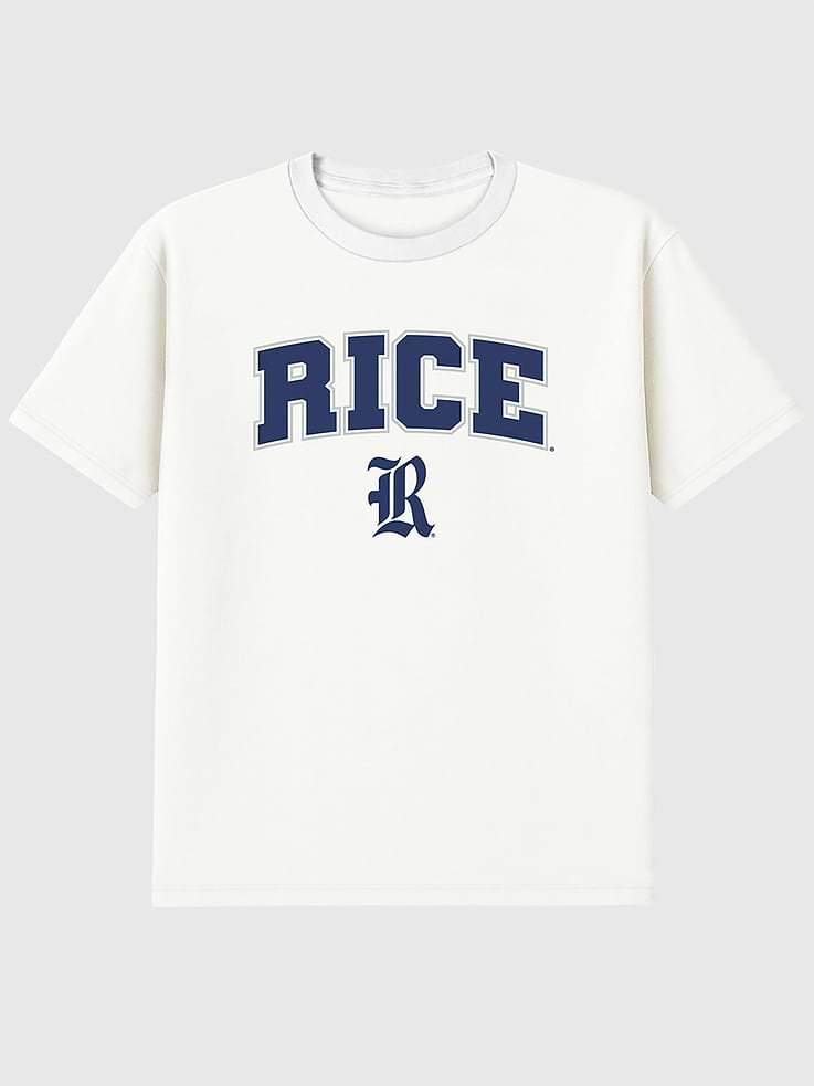 Image number 1 showing, Rice University Arch Logo Secondary Graphic T-Shirt
