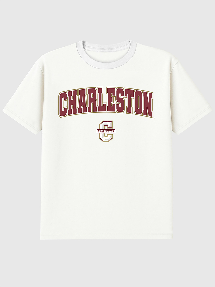 Image number 1 showing, College of Charleston Arch Logo Secondary Graphic T-Shirt