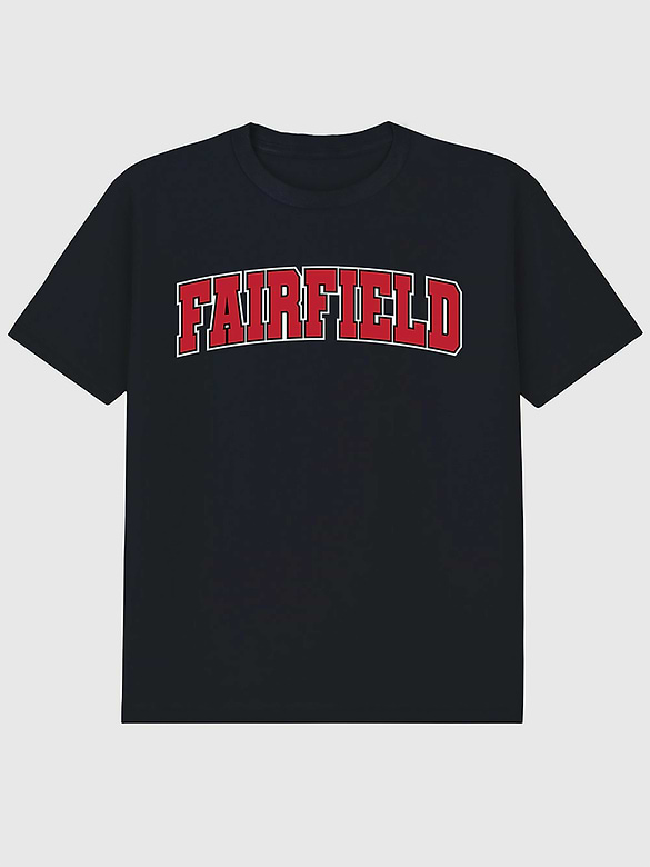 Fairfield University Arch Logo Secondary Graphic T-Shirt