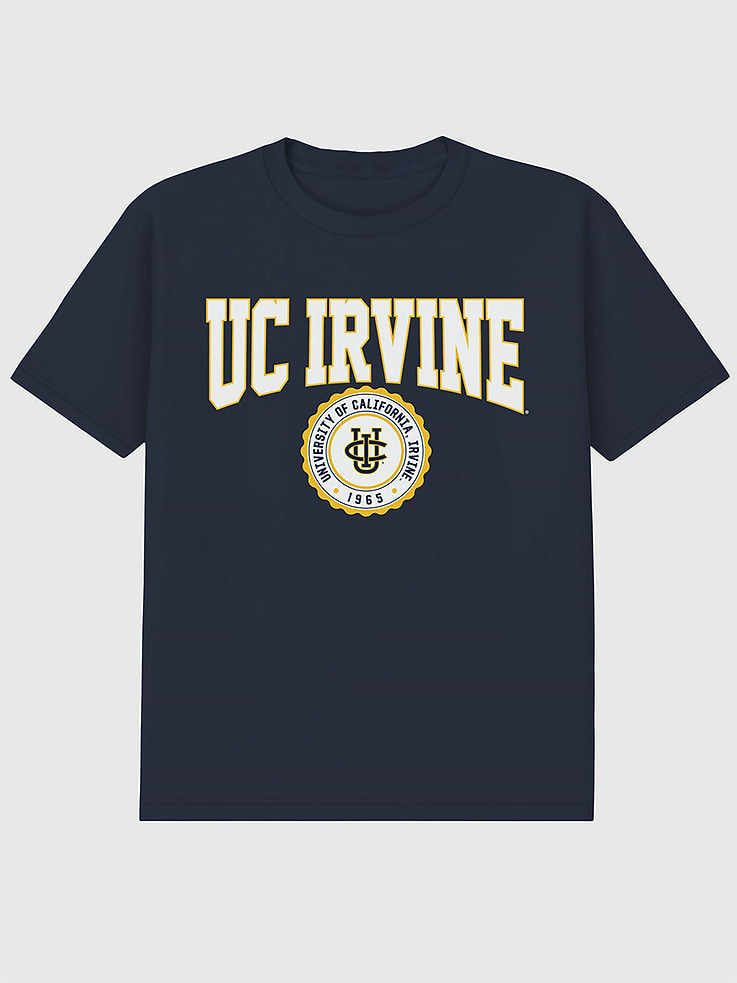 Image number 1 showing, University of California Irvine Collegiate Seal Graphic T-Shirt