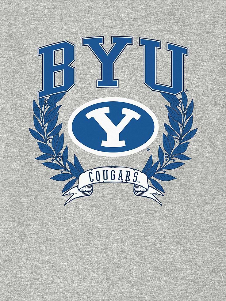 Image number 2 showing, Brigham Young University Laurels Dark Graphic T-Shirt