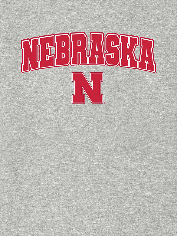 University of Nebraska Arch Logo Dark Graphic T-Shirt
