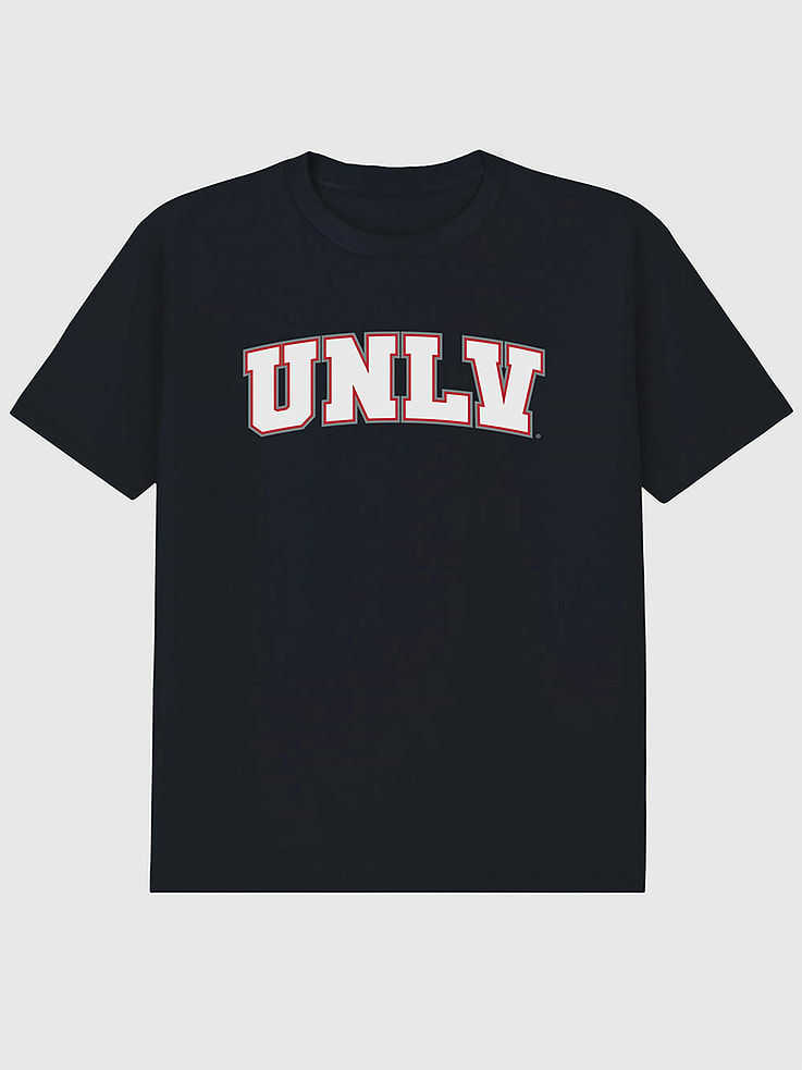 Image number 1 showing, University of Nevada Las Vegas Arch Logo Secondary Graphic T-Shirt