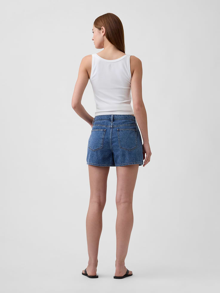 Image number 2 showing, Denim Mini Skort