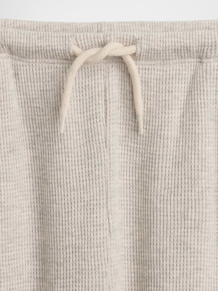 Image number 5 showing, Kids Waffle Relaxed Easy Wide-Leg Pants