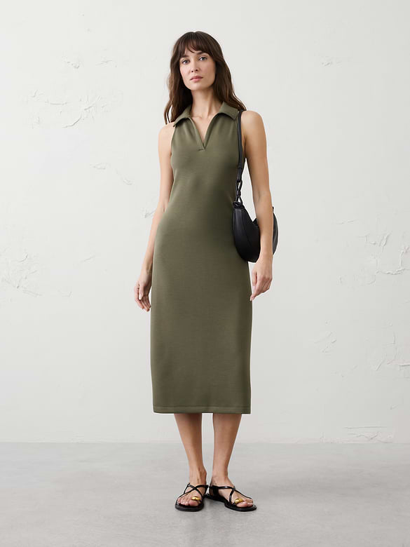 Soft Touch Halter Midi Dress