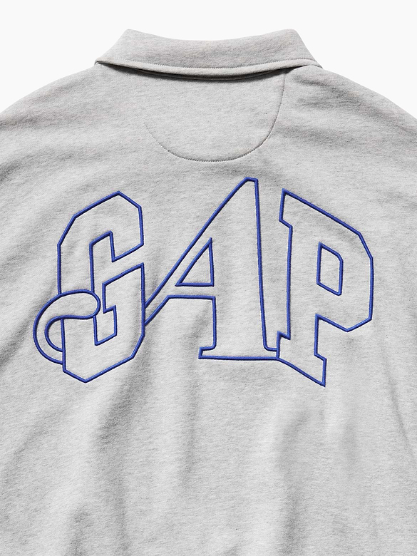 Gap × Awake NY Heavyweight Oversized Quarter-Zip Pullover