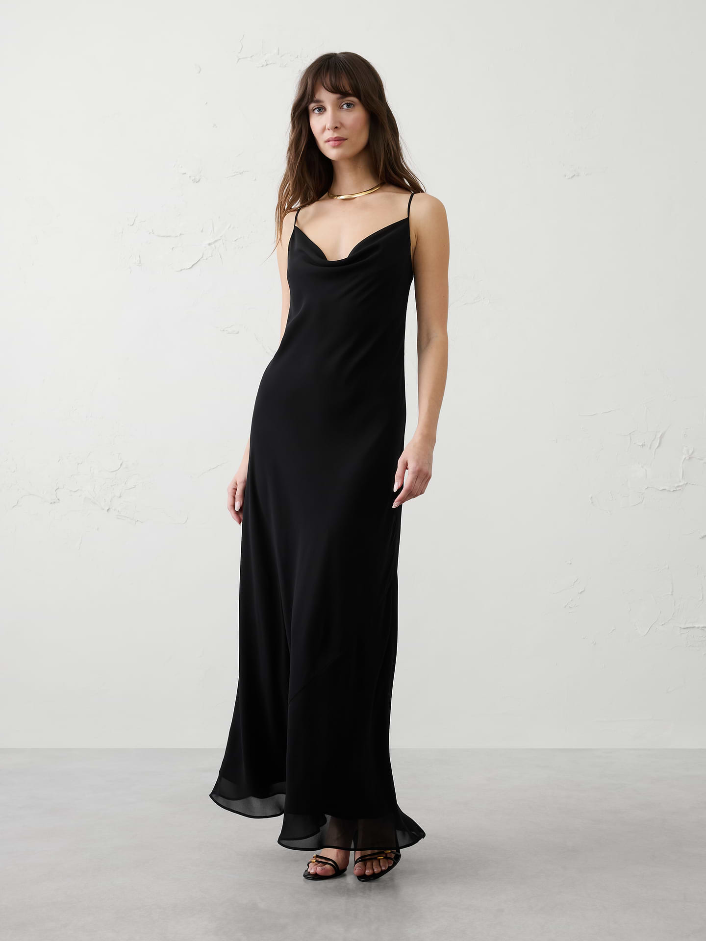 Image number 1 showing, Chiffon Maxi Dress