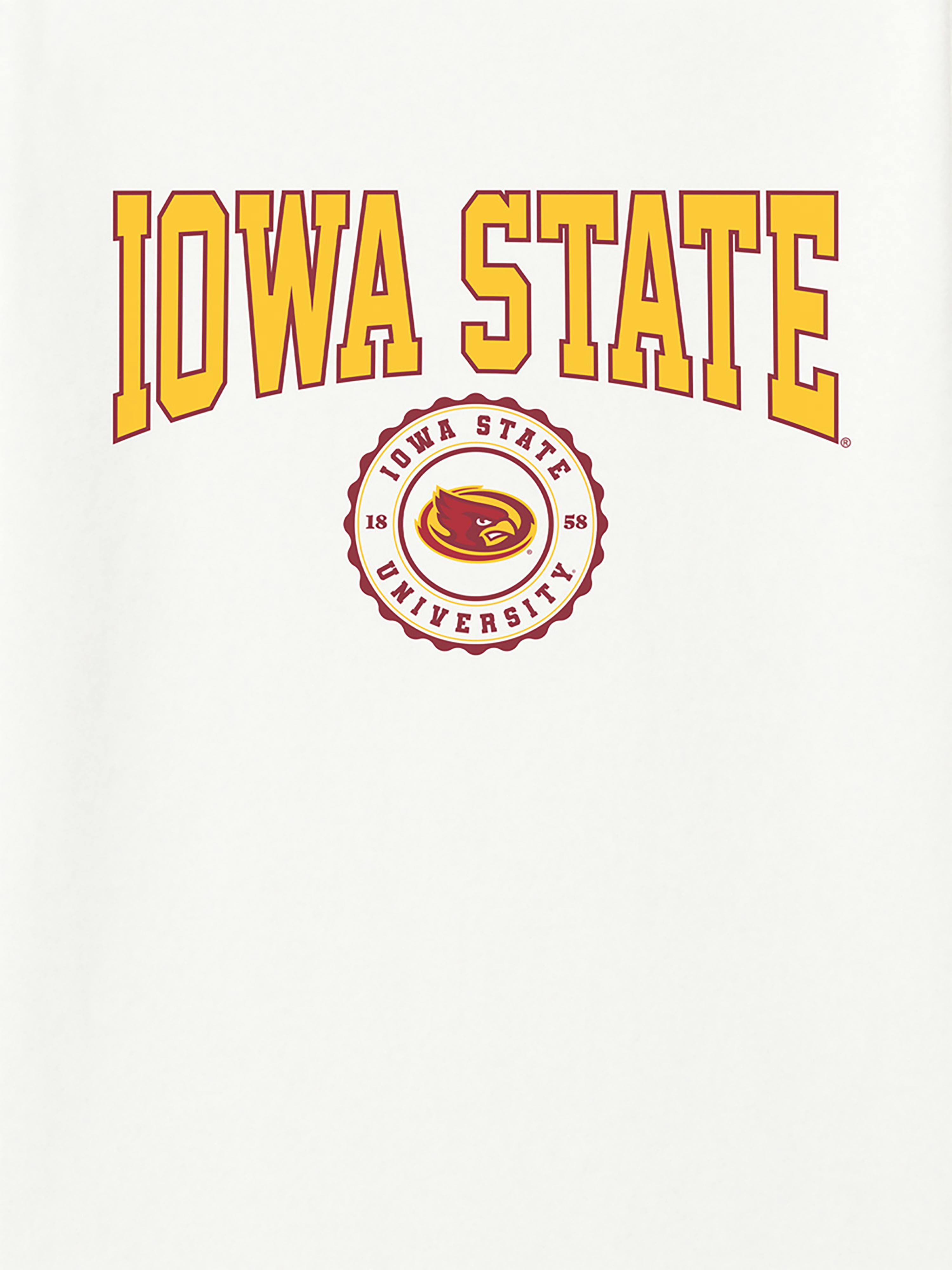 Image number 2 showing, Iowa State University Collegiate Seal Dark Graphic T-Shirt