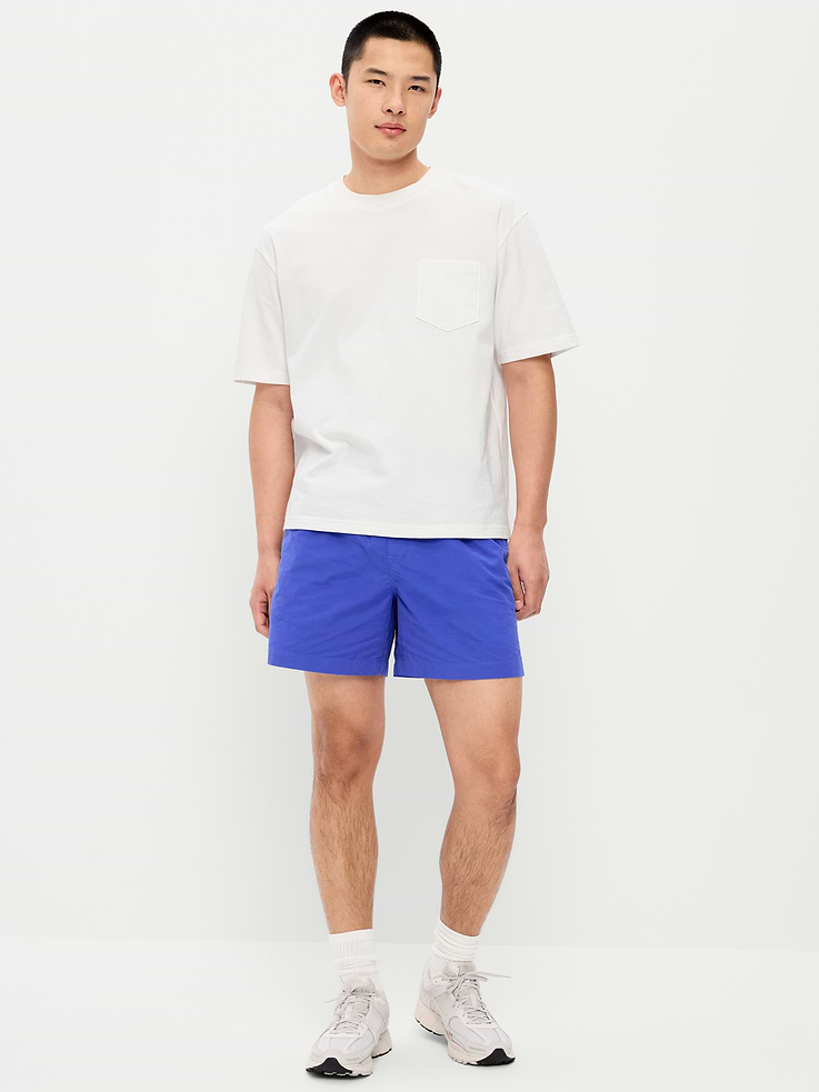 Image number 1 showing, Solid Jogger Shorts -- 5-inch inseam