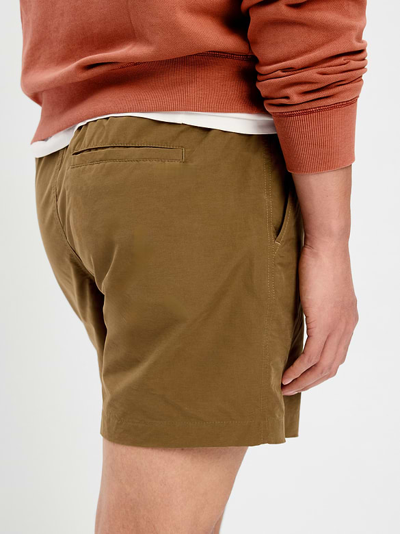 Solid Jogger Shorts -- 5-inch inseam