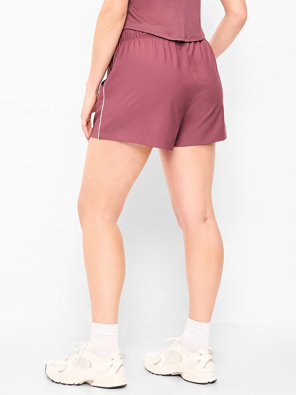 Short PowerSoft à taille haute, entrejambe de 9 cm