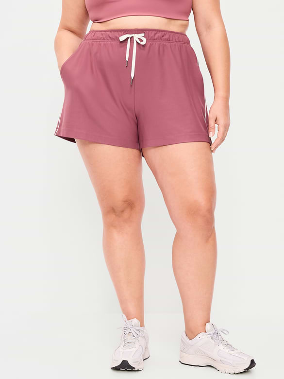 Short PowerSoft à taille haute, entrejambe de 9 cm