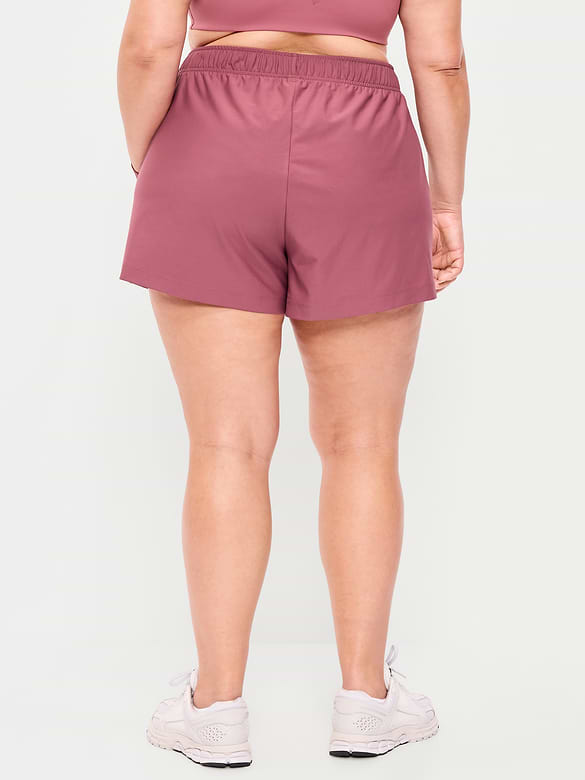 Short PowerSoft à taille haute, entrejambe de 9 cm