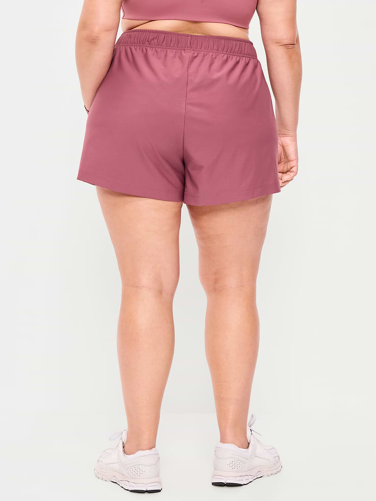 Image number 8 showing, High-Waisted PowerSoft Shorts -- 3.5-inch inseam