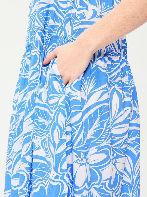Airy Smocked Maxi Dress