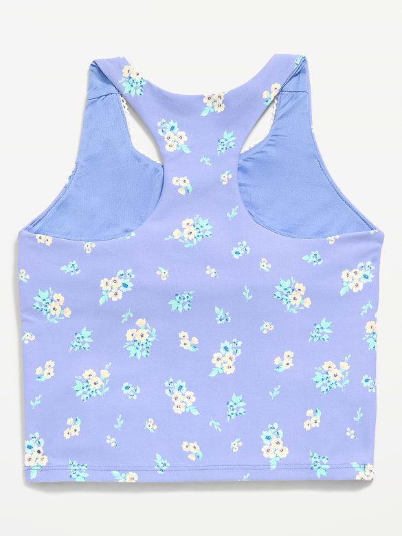 PowerSoft Longline Sports Bra for Girls