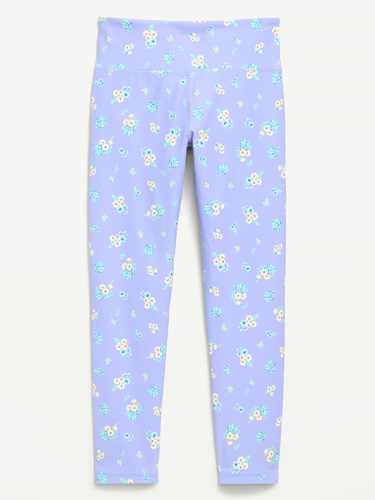 Image number 5 showing, High-Waisted PowerSoft 7/8 Leggings for Girls