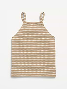 Image number 2 showing, Sleeveless Jacquard Knit Top for Girls