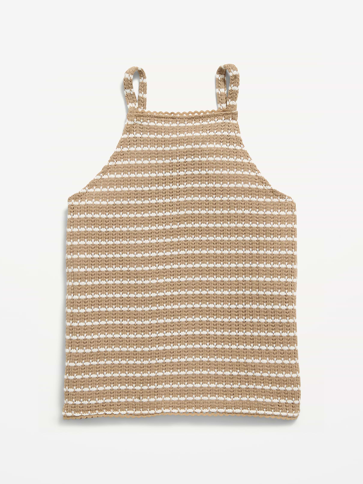 Image number 3 showing, Sleeveless Jacquard Knit Top for Girls