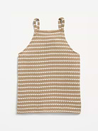 Image number 3 showing, Sleeveless Jacquard Knit Top for Girls