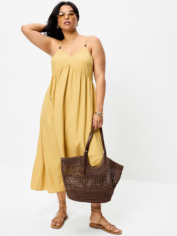Sleeveless Boho Maxi Dress