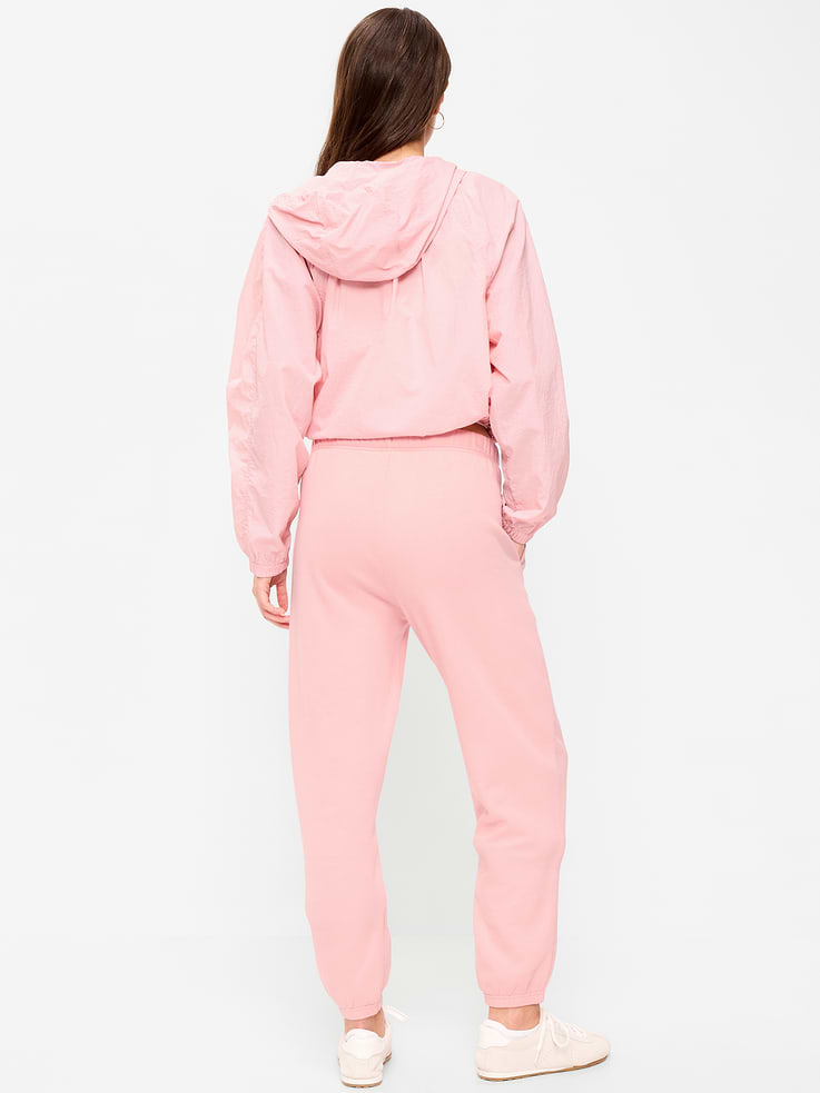 Image number 2 showing, High-Waisted Cinched-Ankle Sweatpants