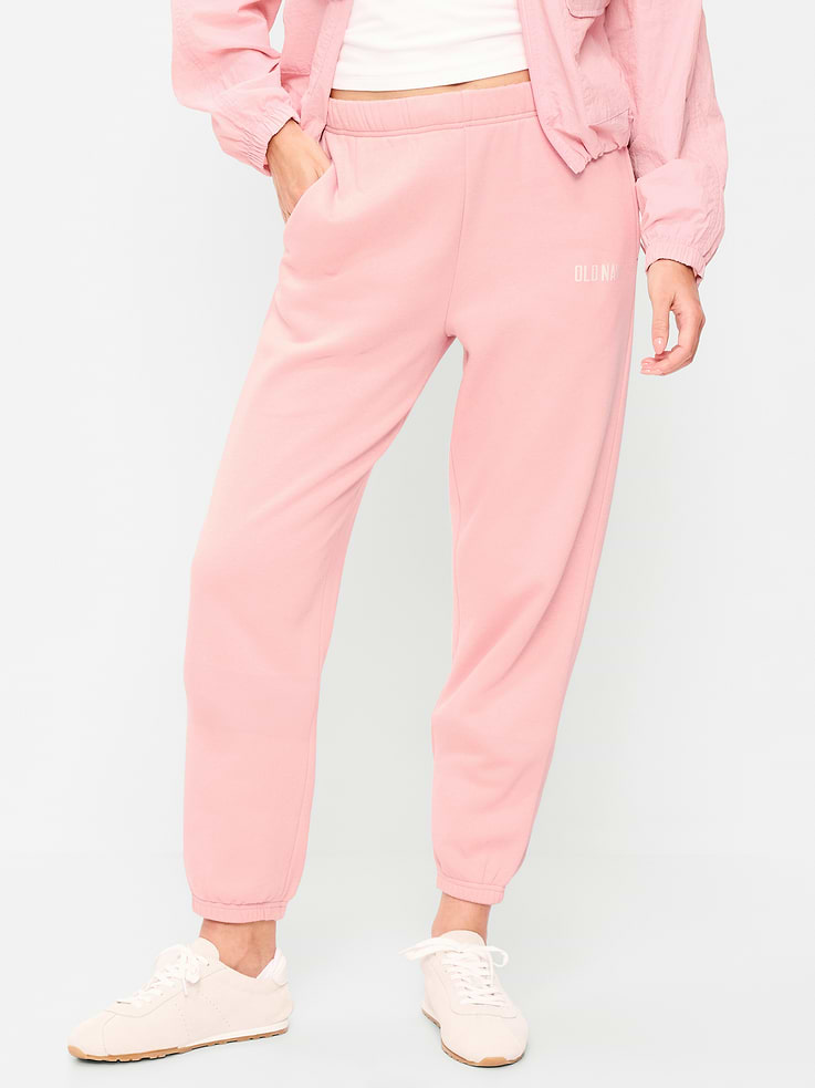 Image number 3 showing, High-Waisted Cinched-Ankle Sweatpants