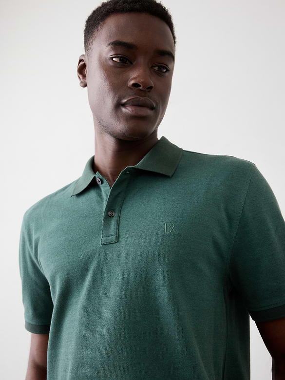 Slim-Fit Pique Polo
