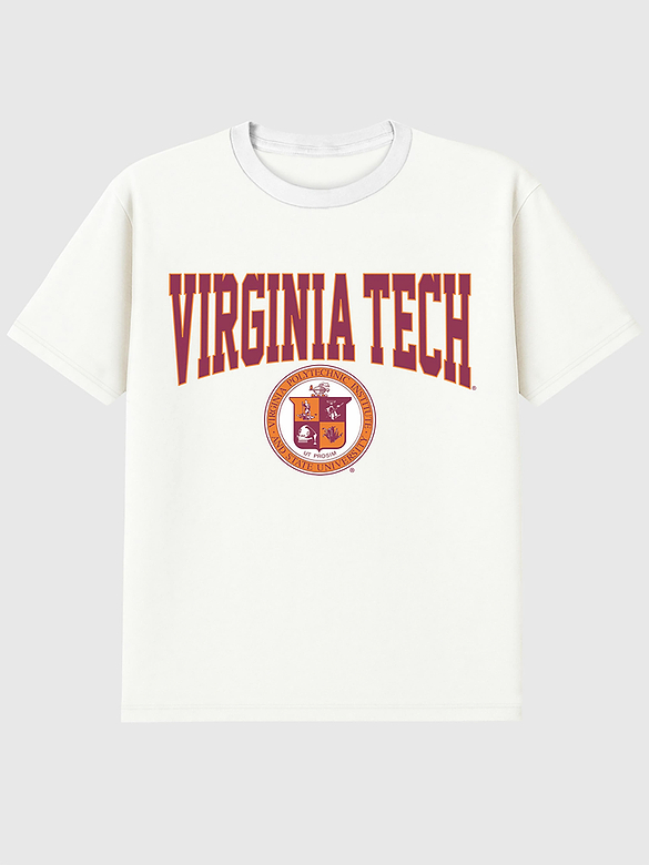Virginia Tech Collegiate Seal Dark Graphic T-Shirt