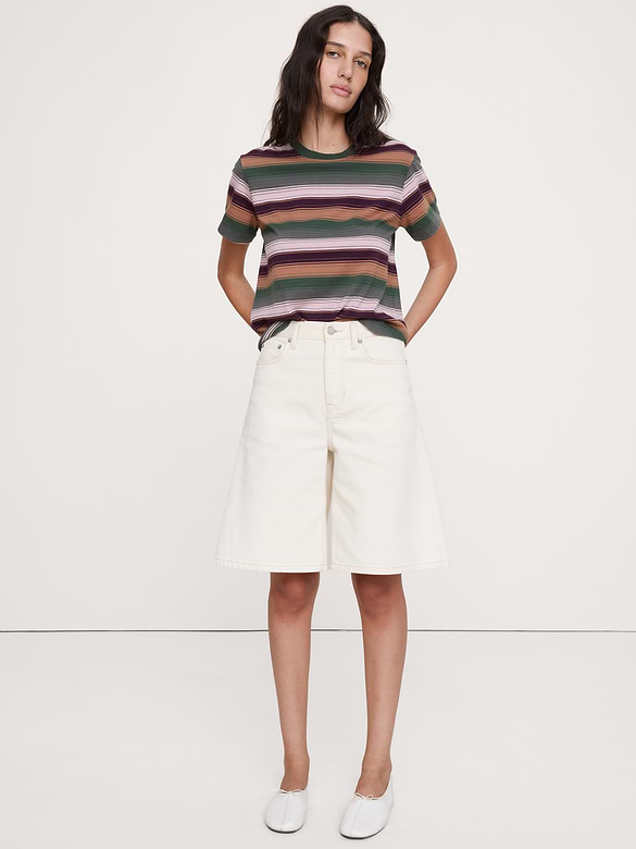Vintage Cotton Crew-Neck T-Shirt