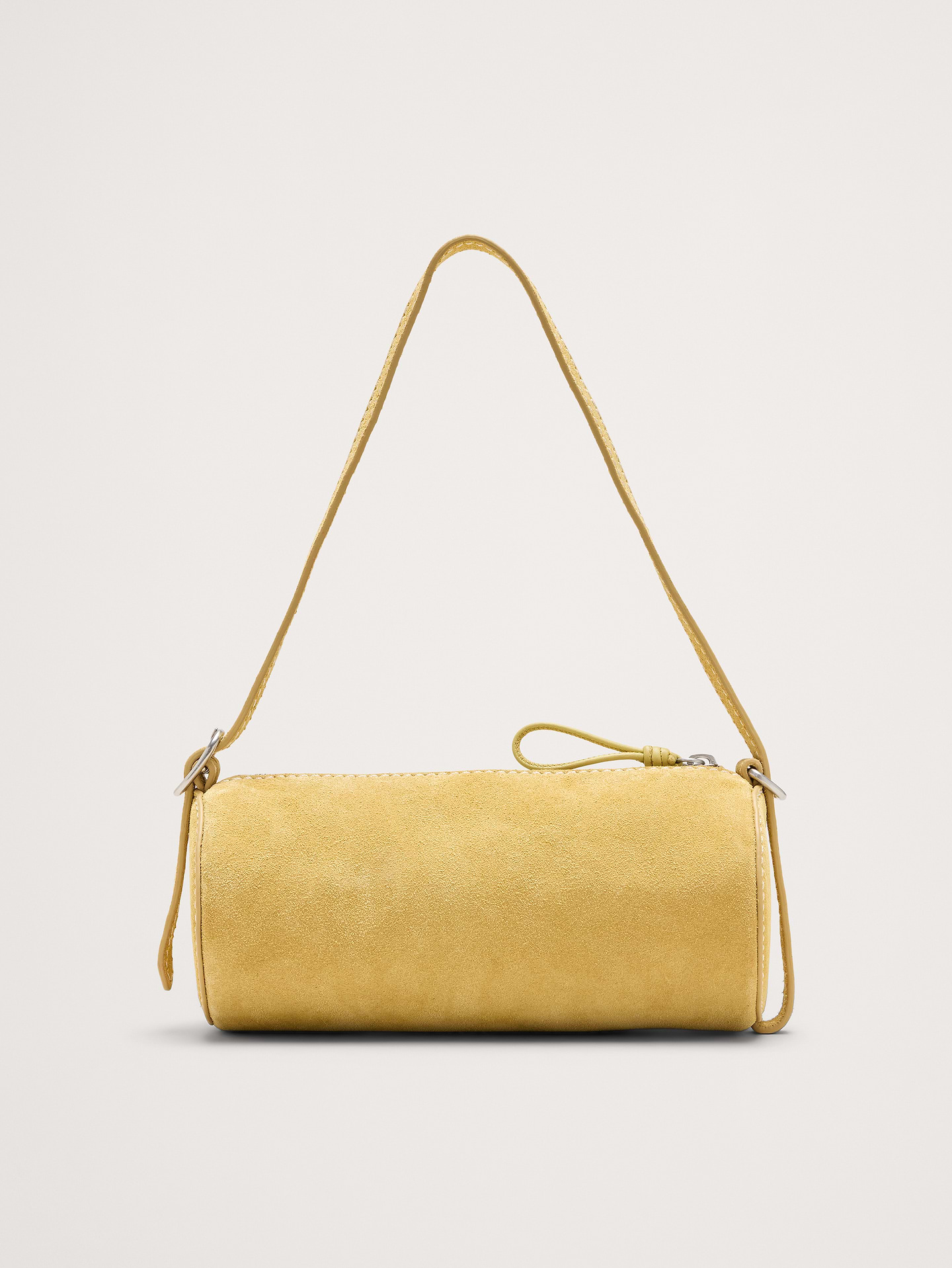 Image number 4 showing, Leather Barrel Bag
