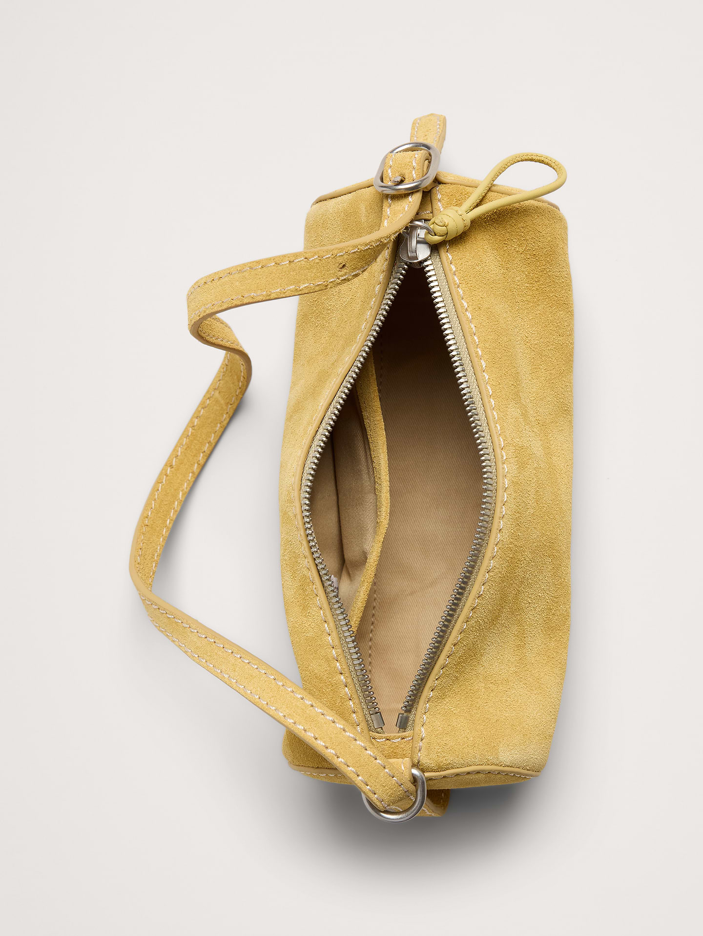 Image number 5 showing, Leather Barrel Bag