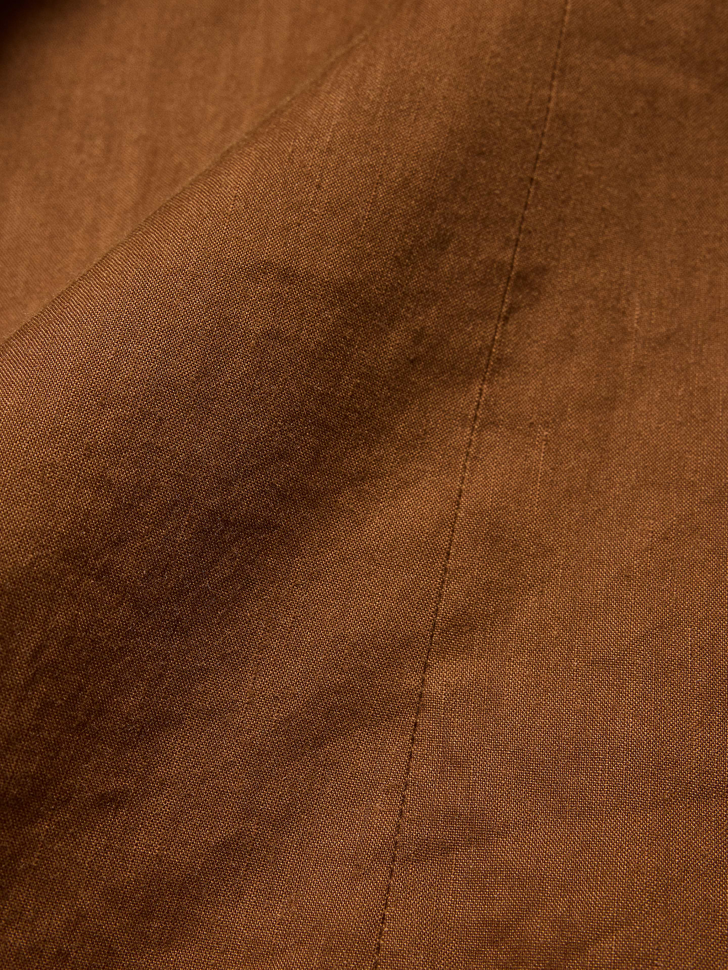 Image 7 of 8, Stretch Linen-Viscose Long Vest