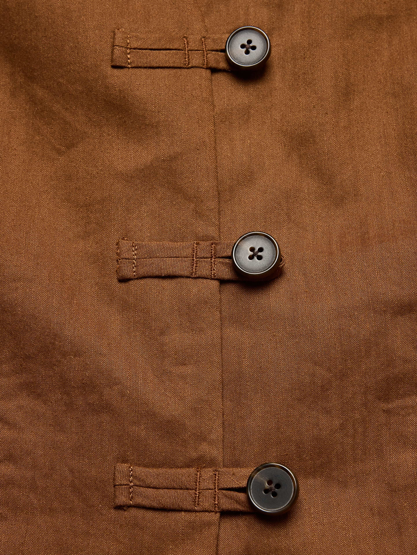 Image number 6 showing, Stretch Linen-Viscose Long Vest