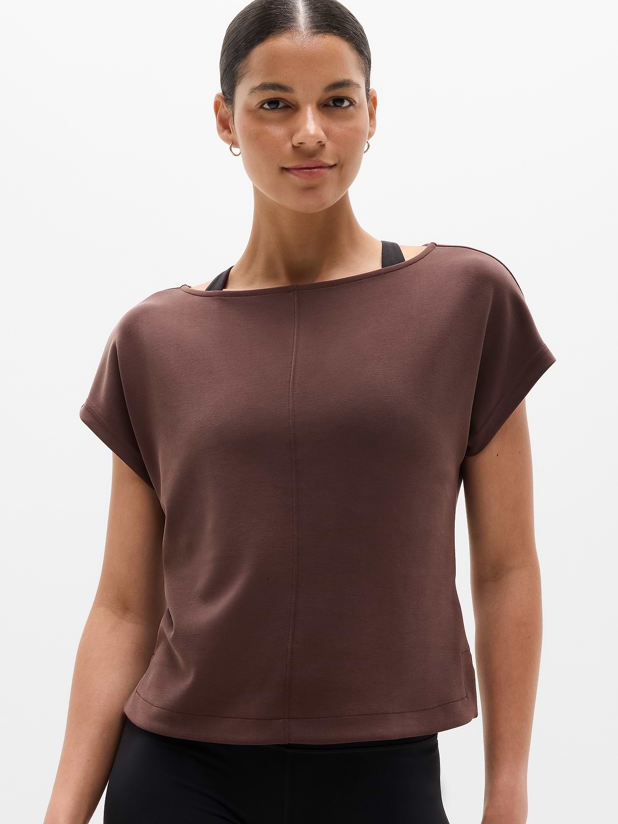 Seasoft Boat Neck Tee | Athleta