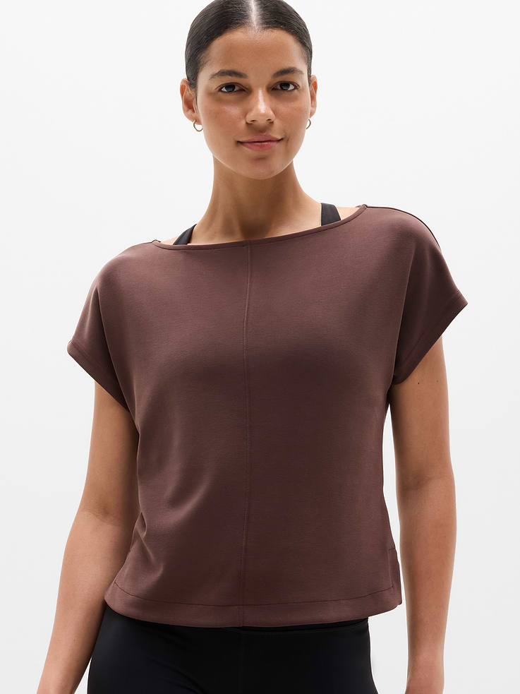 Image number 1 showing, Seasoft Boat Neck Tee