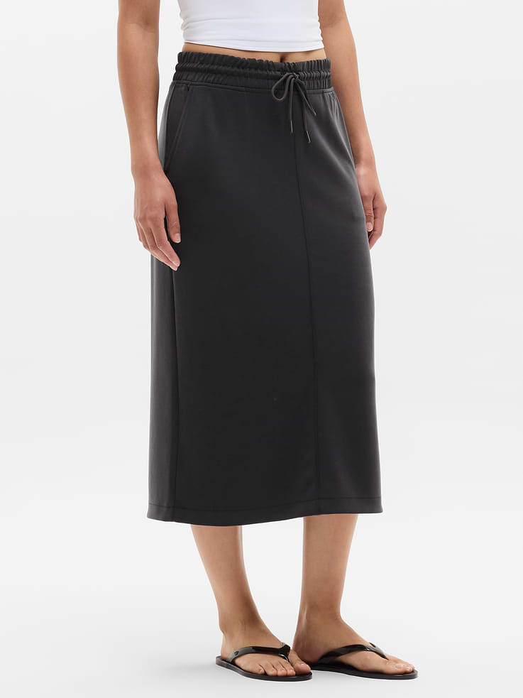 Image number 1 showing, Seasoft Midi Skirt