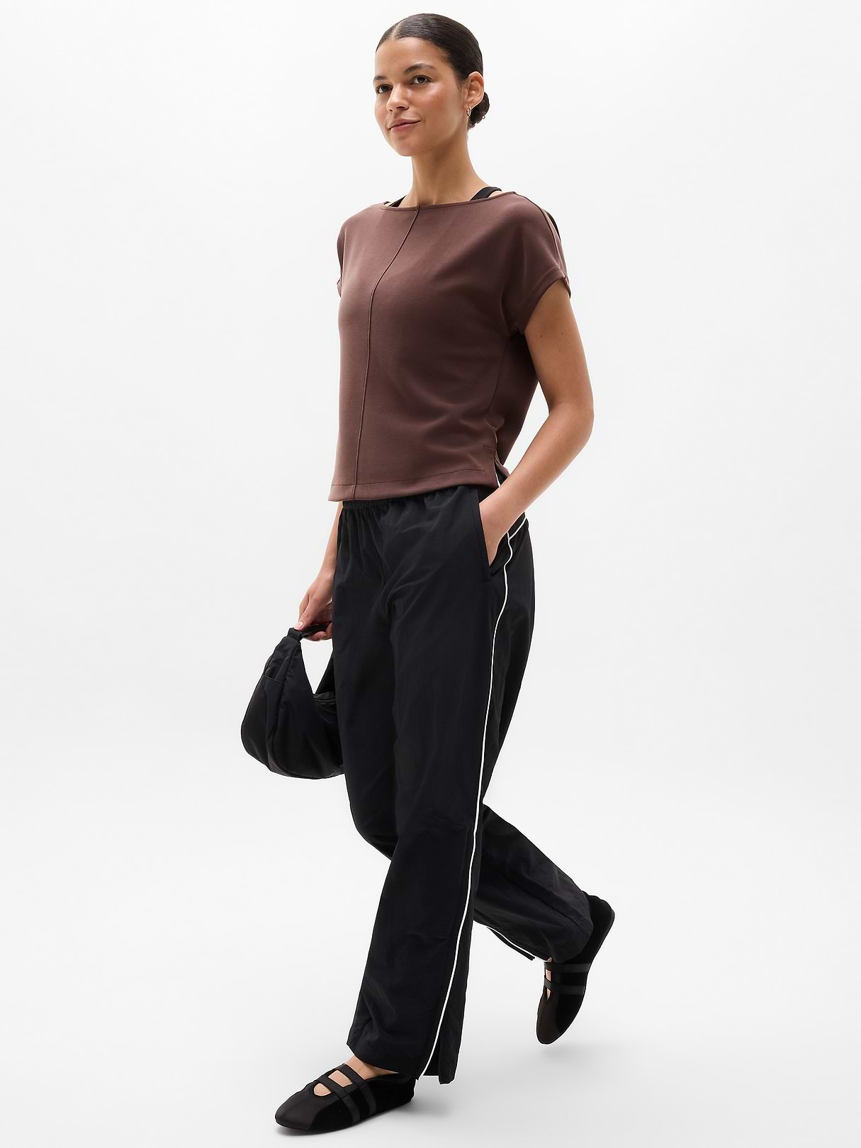 Seasoft Boat Neck Tee | Athleta