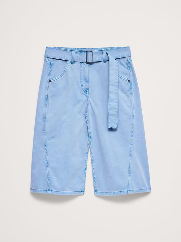 16" Cotton Long Bermuda Short