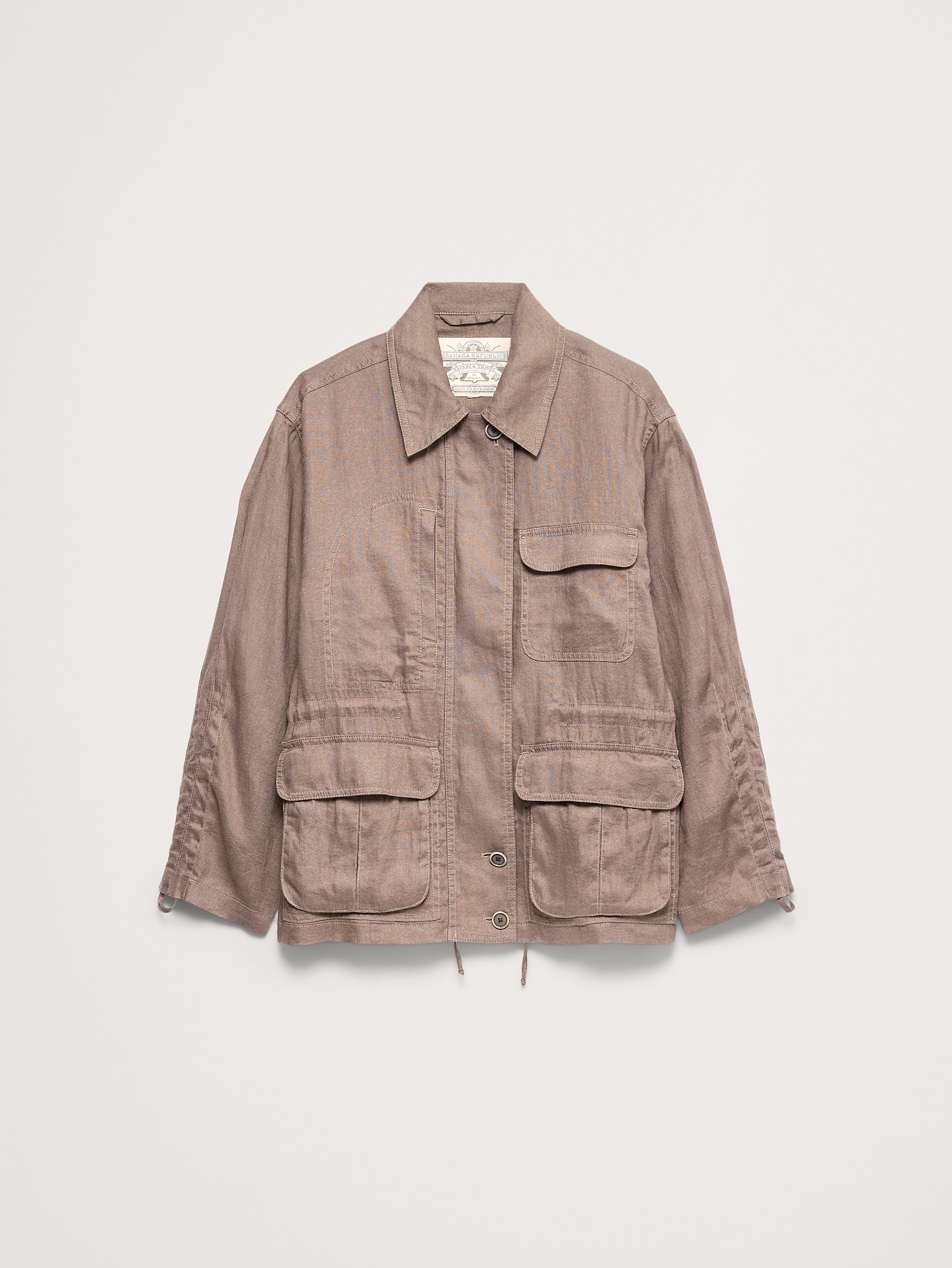Image number 5 showing, Archive Reissue Linen Chore Coat
