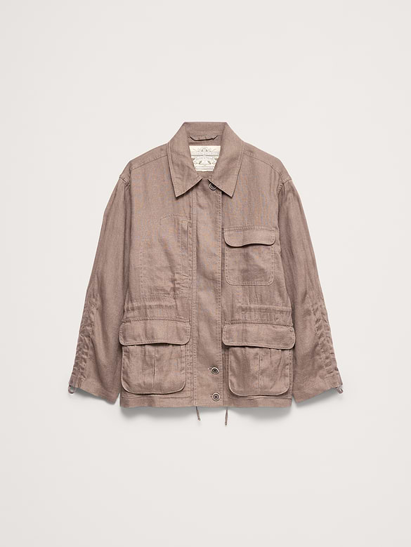Archive Reissue Linen Chore Coat