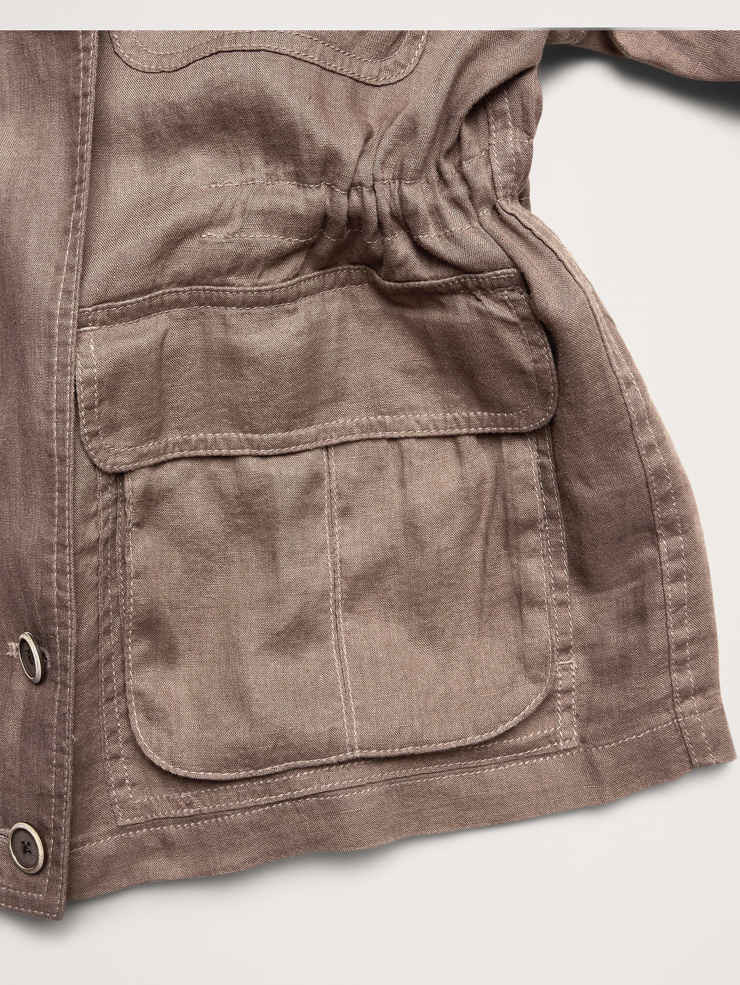 Image 7 of 8, Archive Reissue Linen Chore Coat