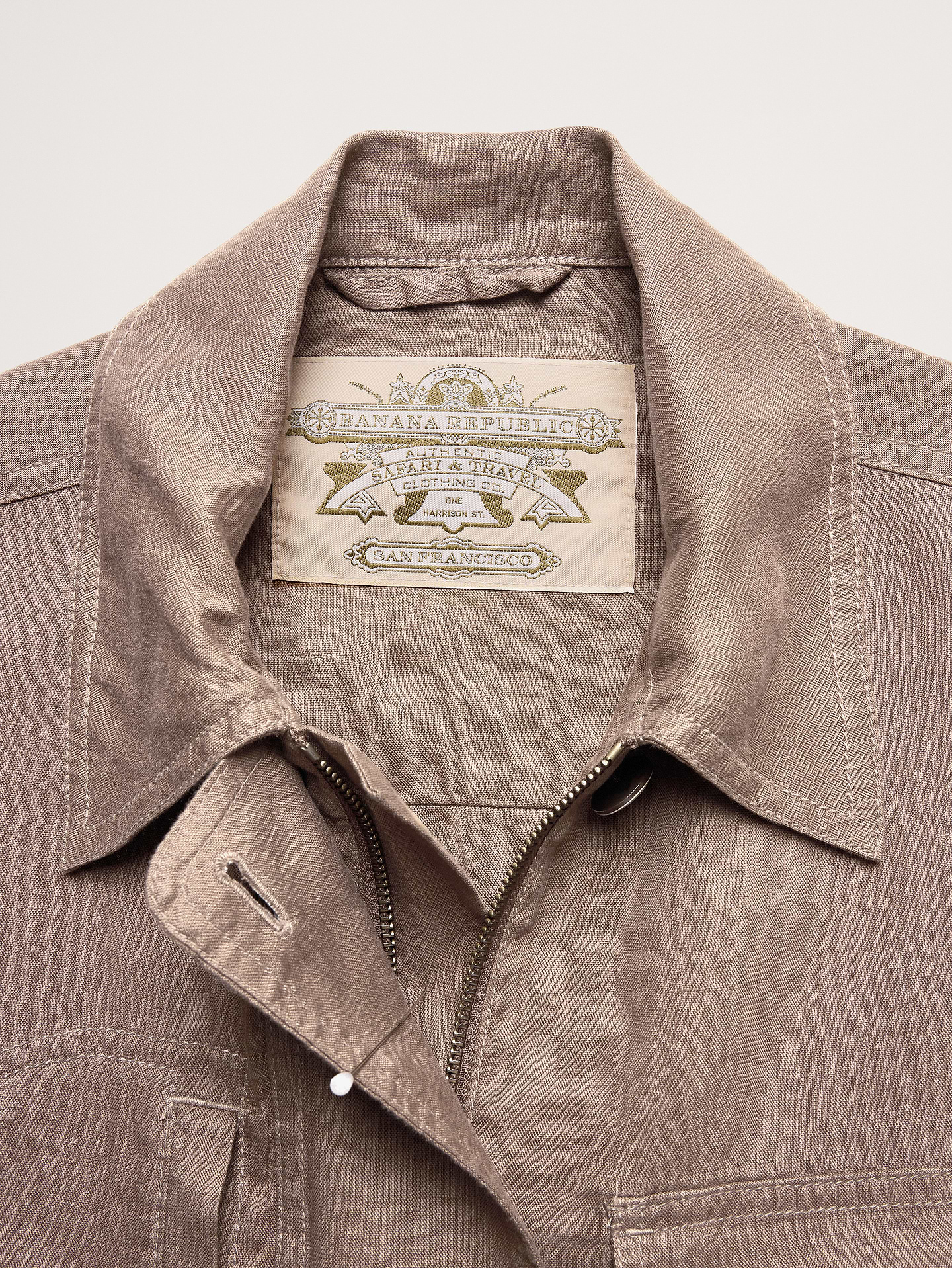 Image number 6 showing, Archive Reissue Linen Chore Coat
