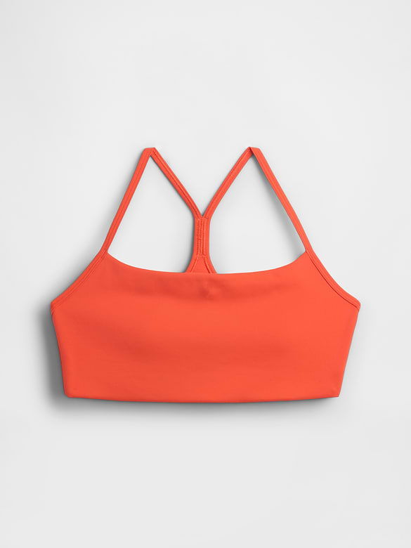 GapFit Smooth Racerback Sports Bra