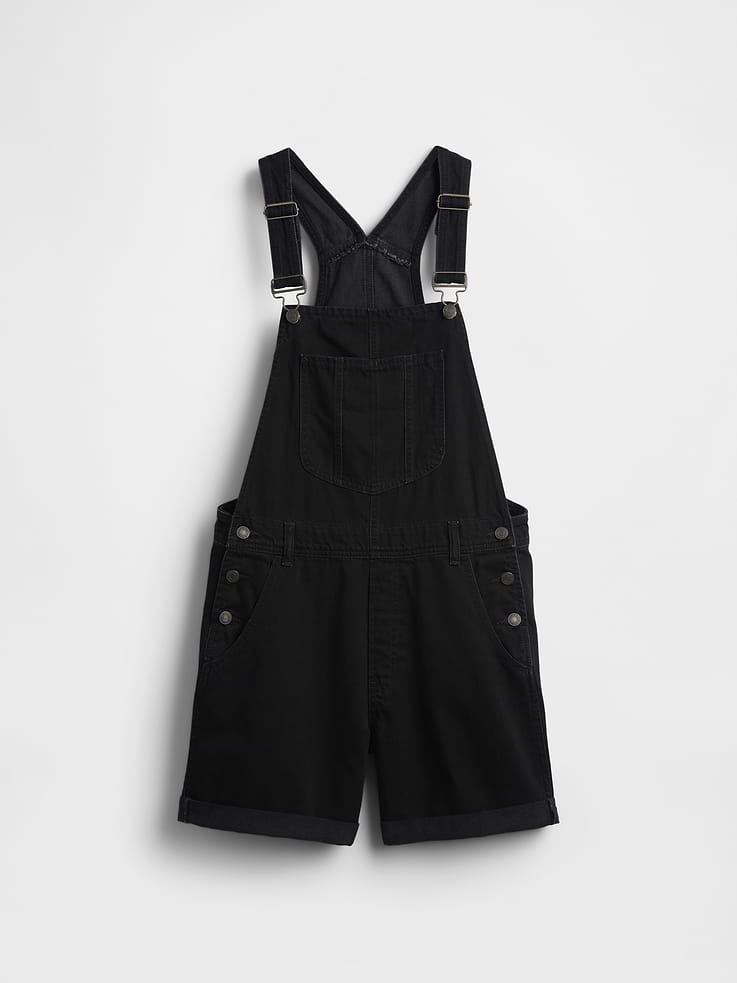 Image number 5 showing, Loose Denim Shortalls