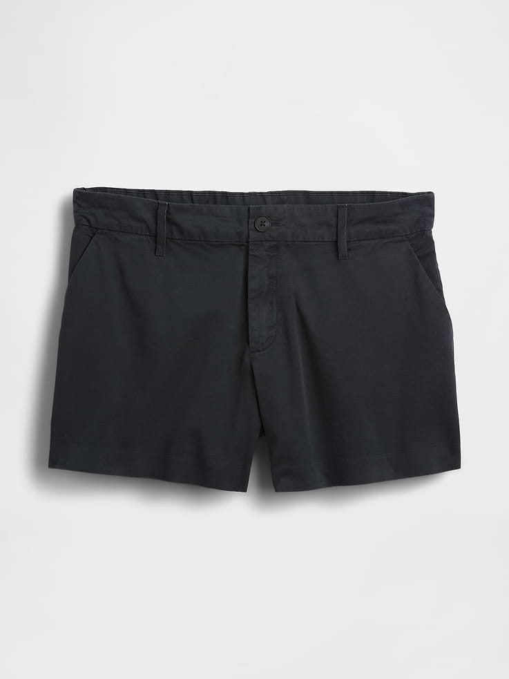 Image number 5 showing, Mid Rise Khaki Shorts