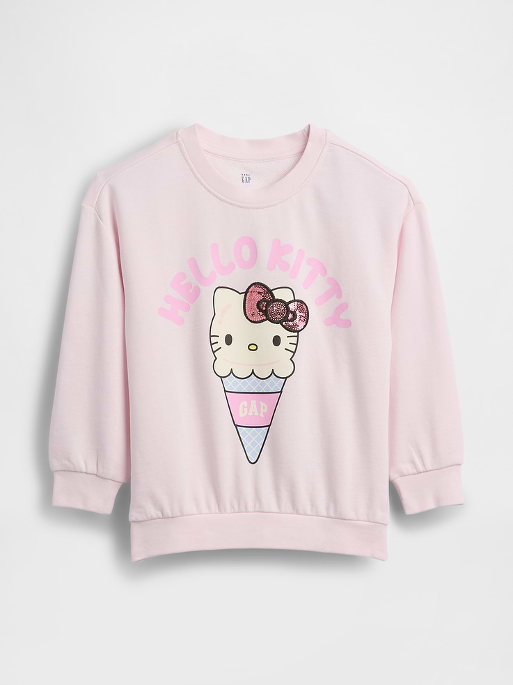 Image number 1 showing, Toddler VintageSoft Hello Kitty Sweatshirt