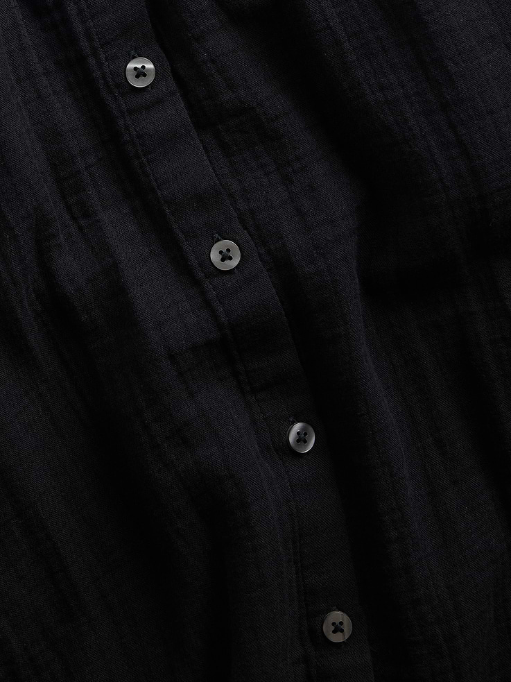Image number 4 showing, Button-Front Mini Dress