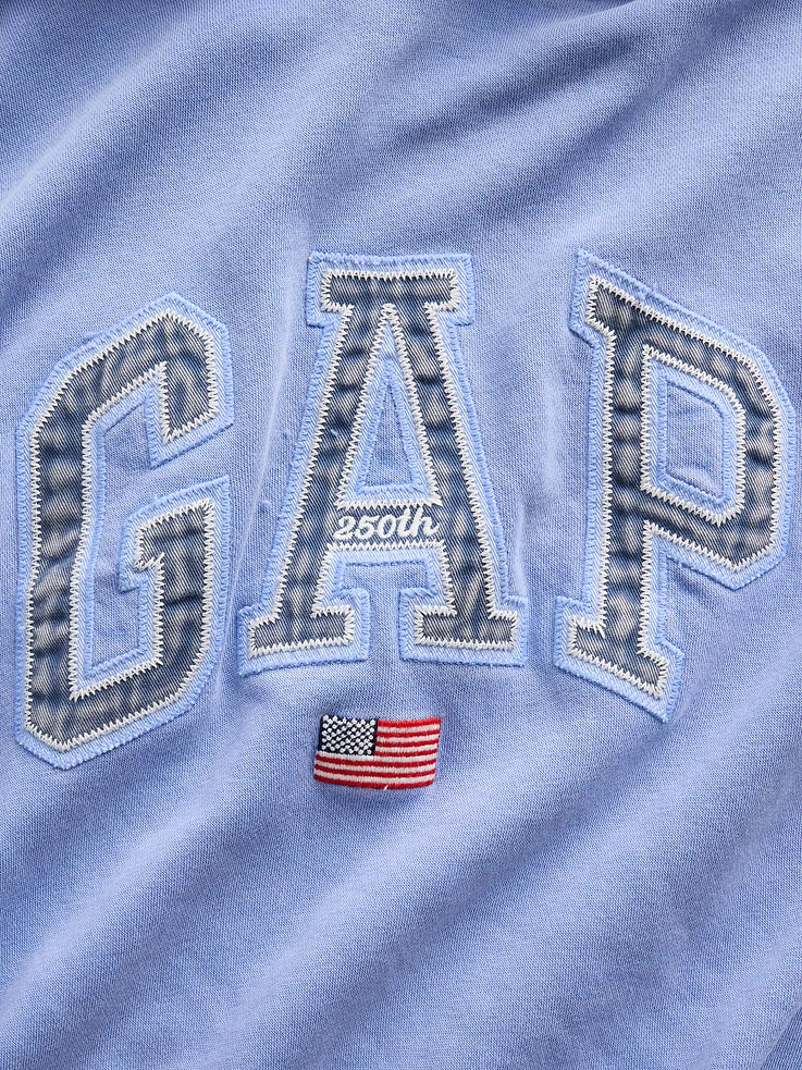 Image number 4 showing, VintageSoft Oversized Americana Logo Hoodie